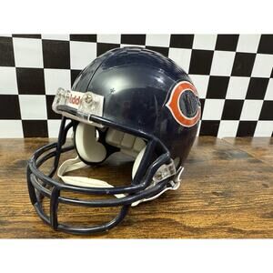CHICAGO BEARS NFL Riddell MINI Football Helmet - Ghost Autograph See Details